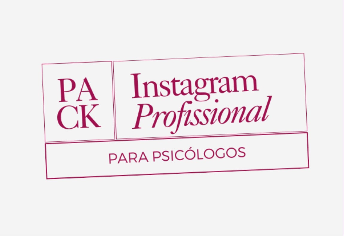 logotipo do pack instagram profissional para psicólogos